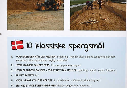 Sandskulpture i Søndervig